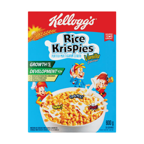 Kellogg's Vanilla Rice Krispies 1kg, supplied by Caterlink SA.