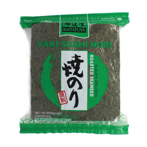 Kaitatuya Yaki Sushi Nori Sheets 50's, supplied by Caterlink SA.