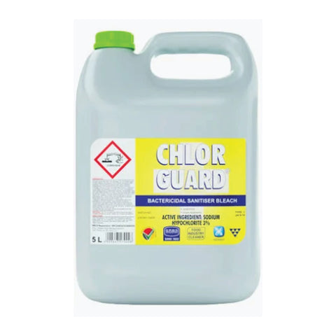 Chlorguard 5lt, supplied by Caterlink SA.