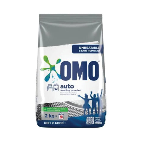Omo Auto Washing Powder 2kg, supplied by Caterlink SA.