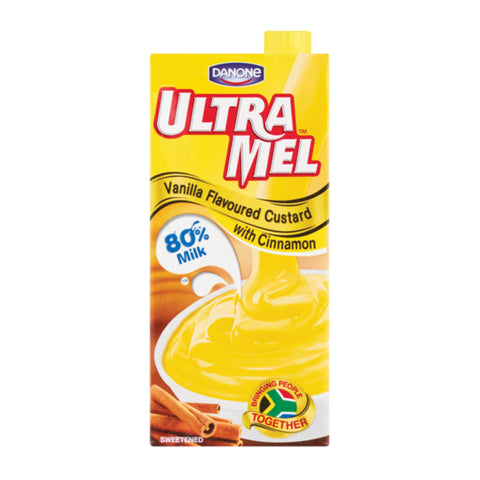 Ultramel Custard 1lt, supplied by Caterlink SA.