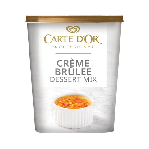 CARTE D'OR Creme Brulee 1kg, supplied by Caterlink SA.