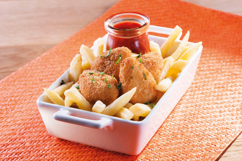 Rainbow Chicken Nuggets 6kg, supplied by Caterlink SA.