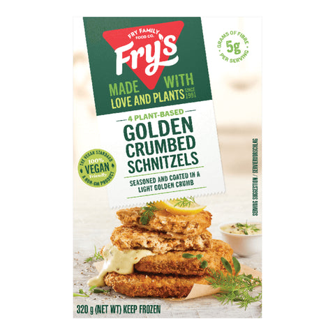 Fry's Chicken Schnitzel 320g, supplied by Caterlink SA.