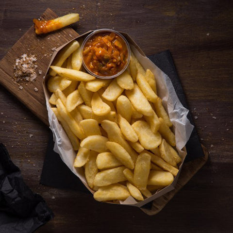 Mc Cain Signature Frozen Rustic Cut Chips 6 x 2.5kg, supplied by Caterlink SA.