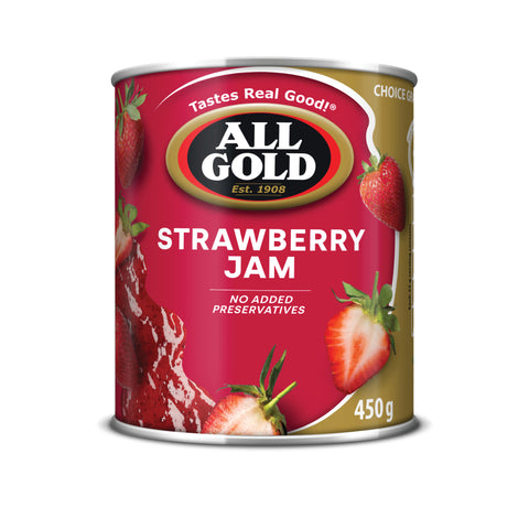 All Gold Strawberry Jam 450g