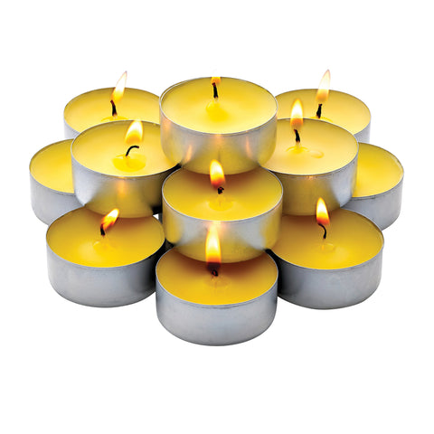 Citronella T-Light Candles 9's, supplied by Caterlink SA.