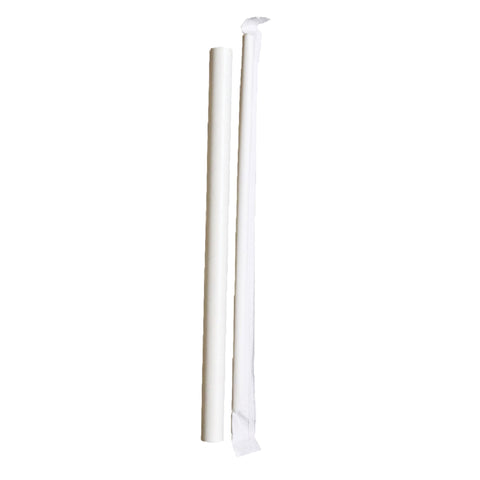 Wrapped Milkshake Straws 1800, supplied by Caterlink SA.