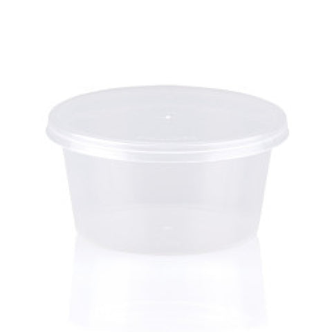 Plastic Tubs and Lids 70ml, supplied by Caterlink SA.