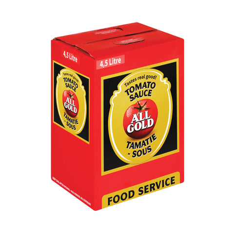 All Gold 4.5lt supplied by Caterlink SA.