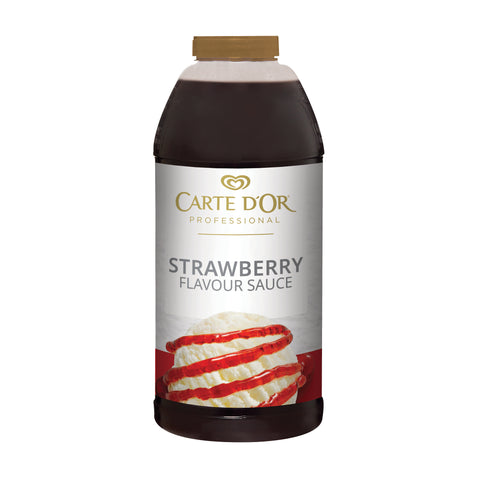 CARTE D'OR Strawberry Sauce 2lt, supplied by Caterlink SA.