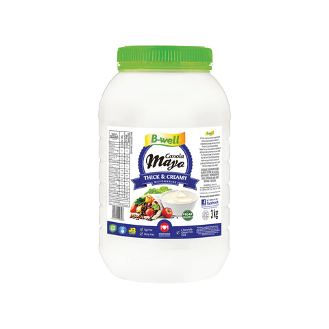 B-Well Creamy Gourmet Mayonnaise 3kg, supplied by Caterlink SA.