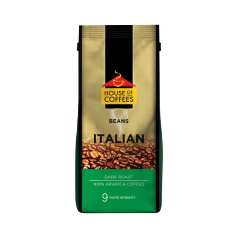 House of Coffee Italian Beans supplied by Caterlink SA