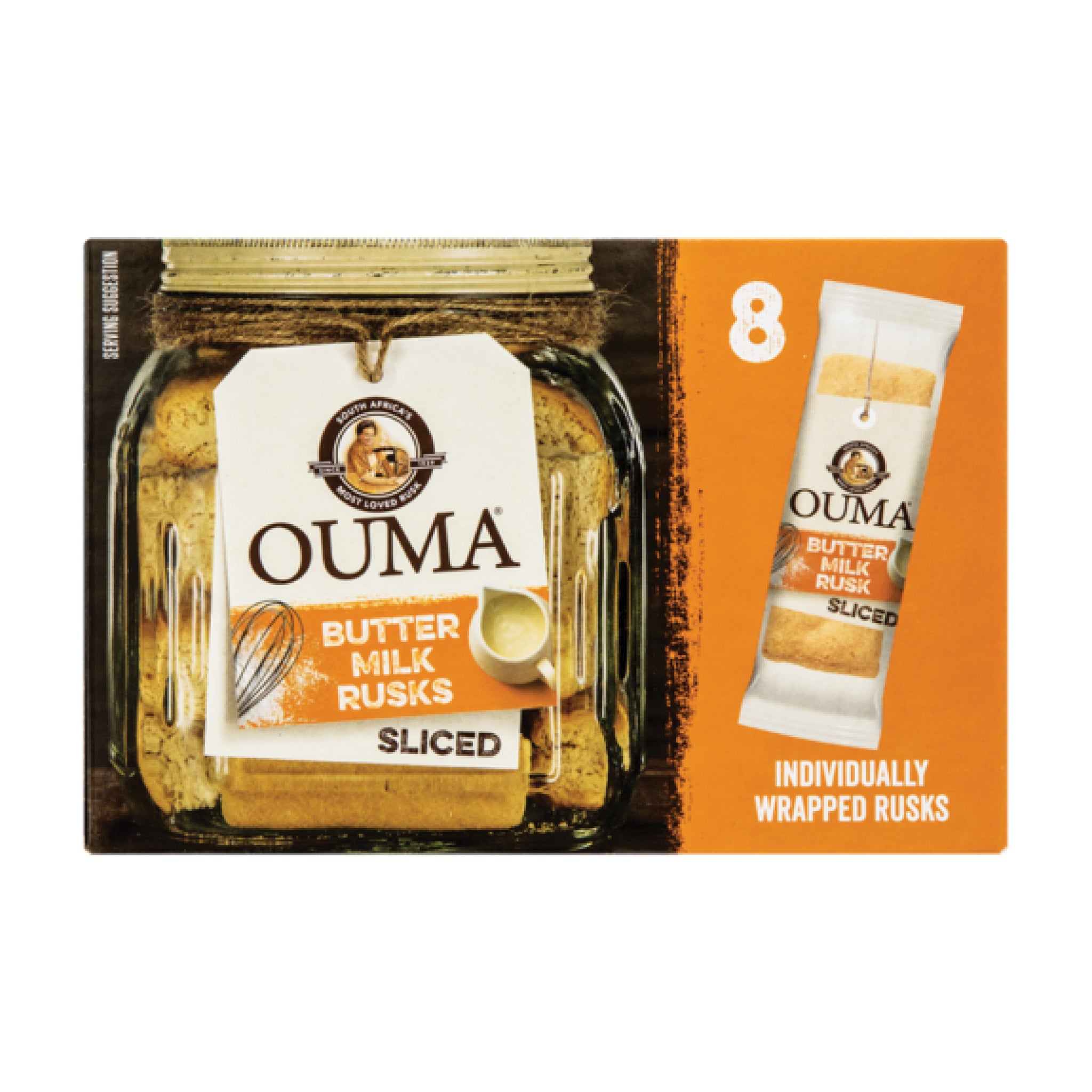 Ouma Rusks Individually Wrapped 8's – Caterlink SA