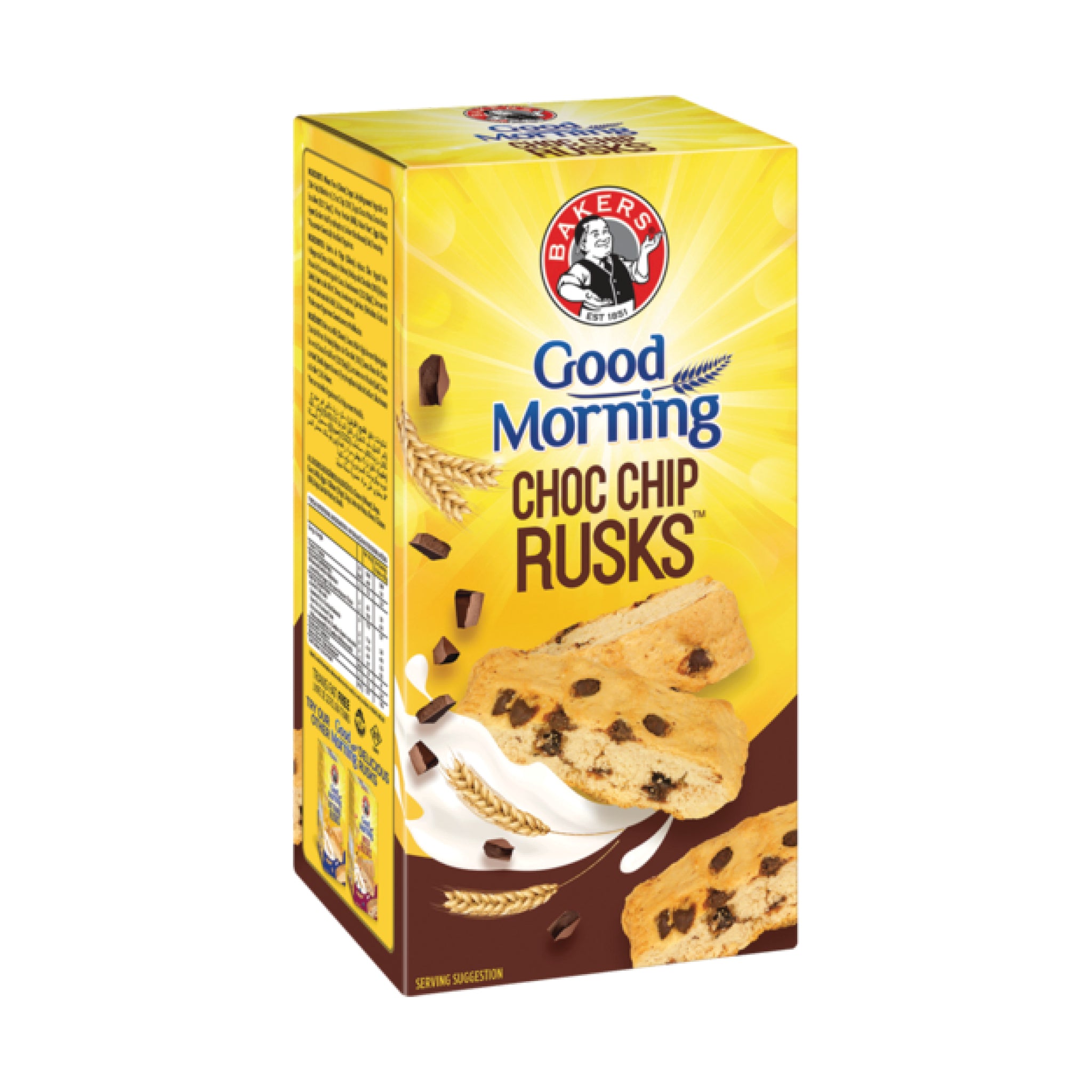 Good Morning Choc Chip Biscuits Rusks 450g – Caterlink SA