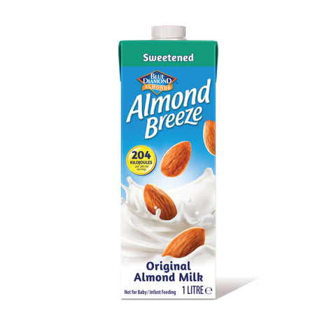 Almond Breeze Sweetened supplied by Caterlink SA