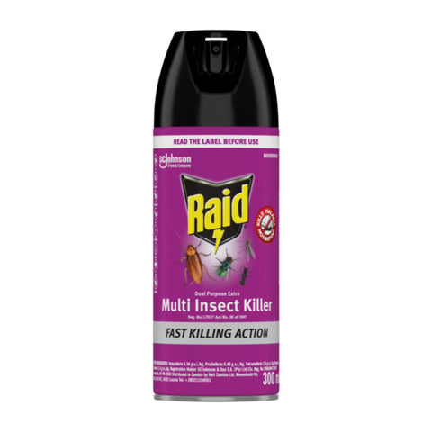 Raid Insectacide 300ml, supplied by Caterlink SA.