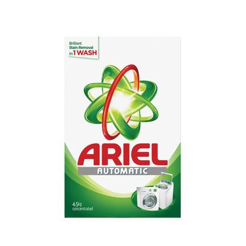 Ariel Washing Powder 4.5kg, supplied by Caterlink SA.