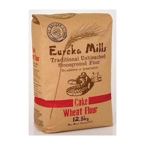 Eureka Stoneground Cake Flour 12.5kg, supplied by Caterlink SA.