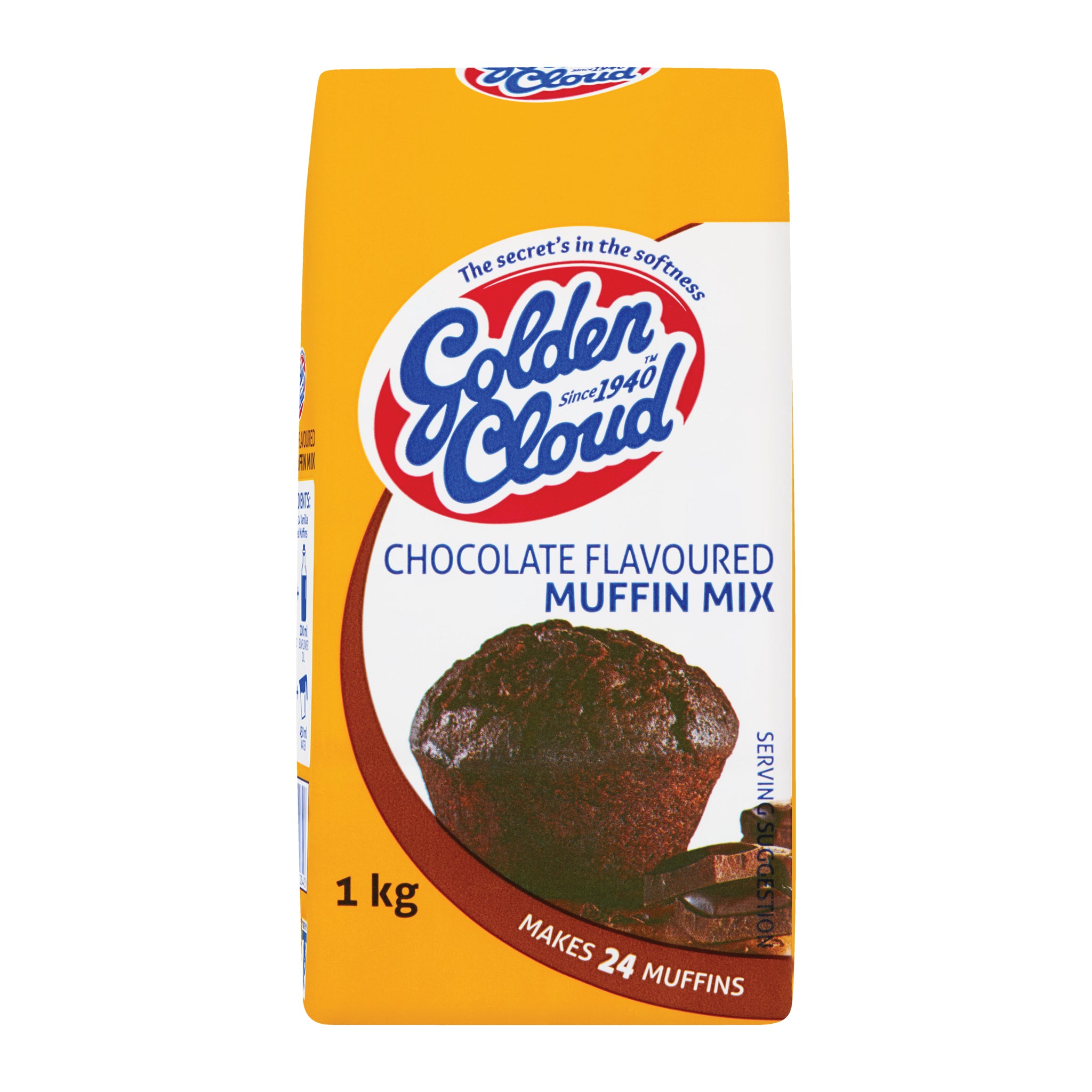 Golden Cloud Chocolate Muffin Mix 1kg – Caterlink SA
