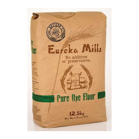 Eureka Stone Ground Rye Bread Flour 12.5kg, supplied by Caterlink SA.