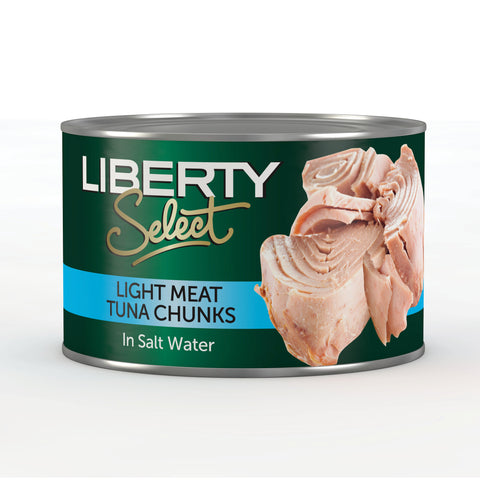 Tuna Chunks in Brine 1.7kg, supplied by Caterlink SA.