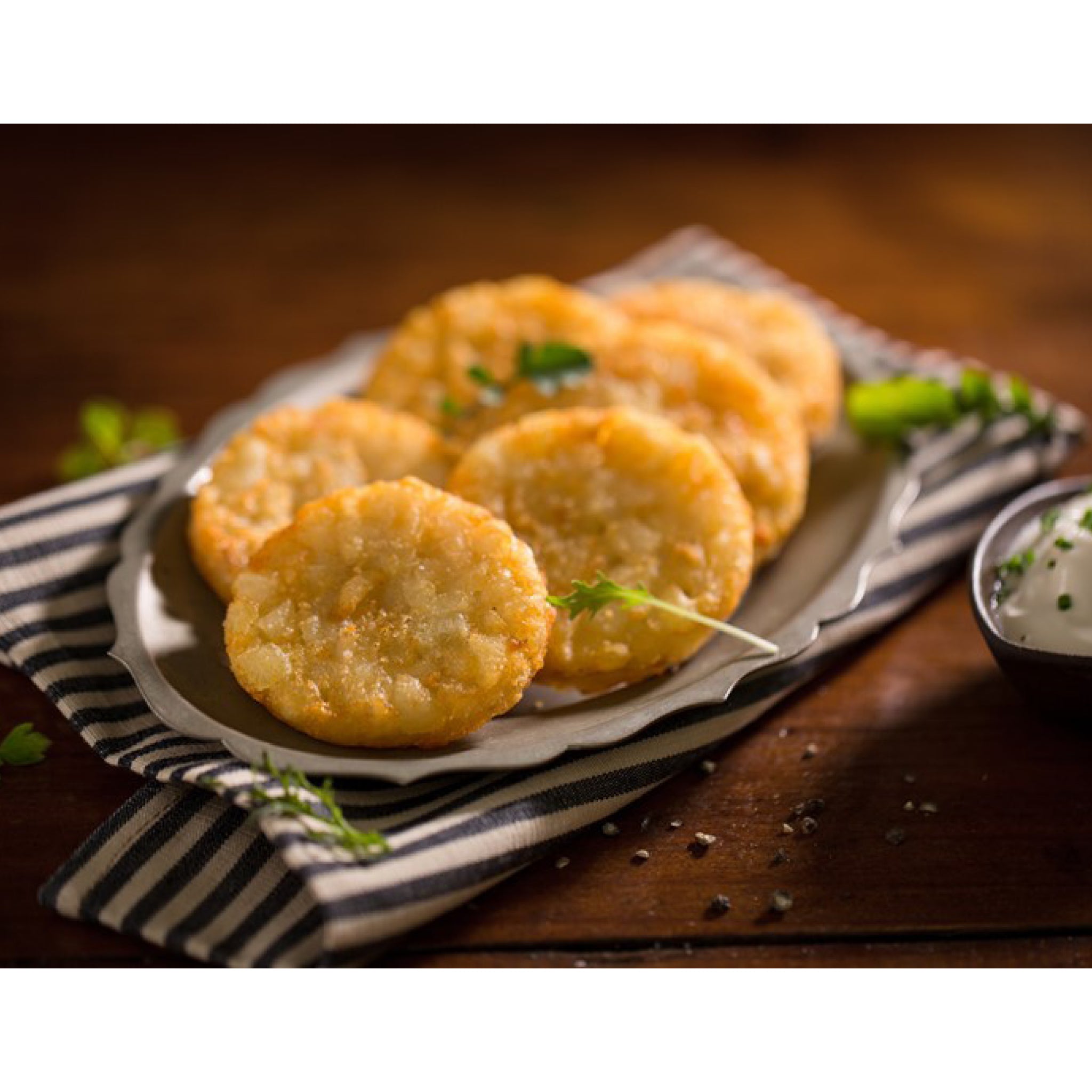 Frozen Potato Hash Brown Round 8 x 1.2kg – Caterlink SA
