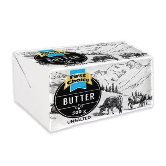 First Choice Butter Unsalted supplied by Caterlink SA 