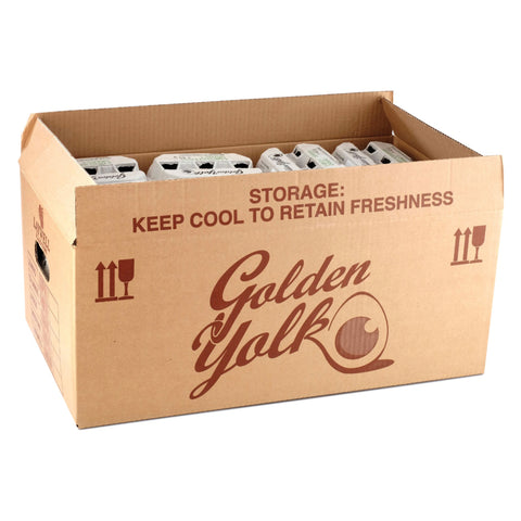Golden Yolk Eggs supplied by Caterlink SA