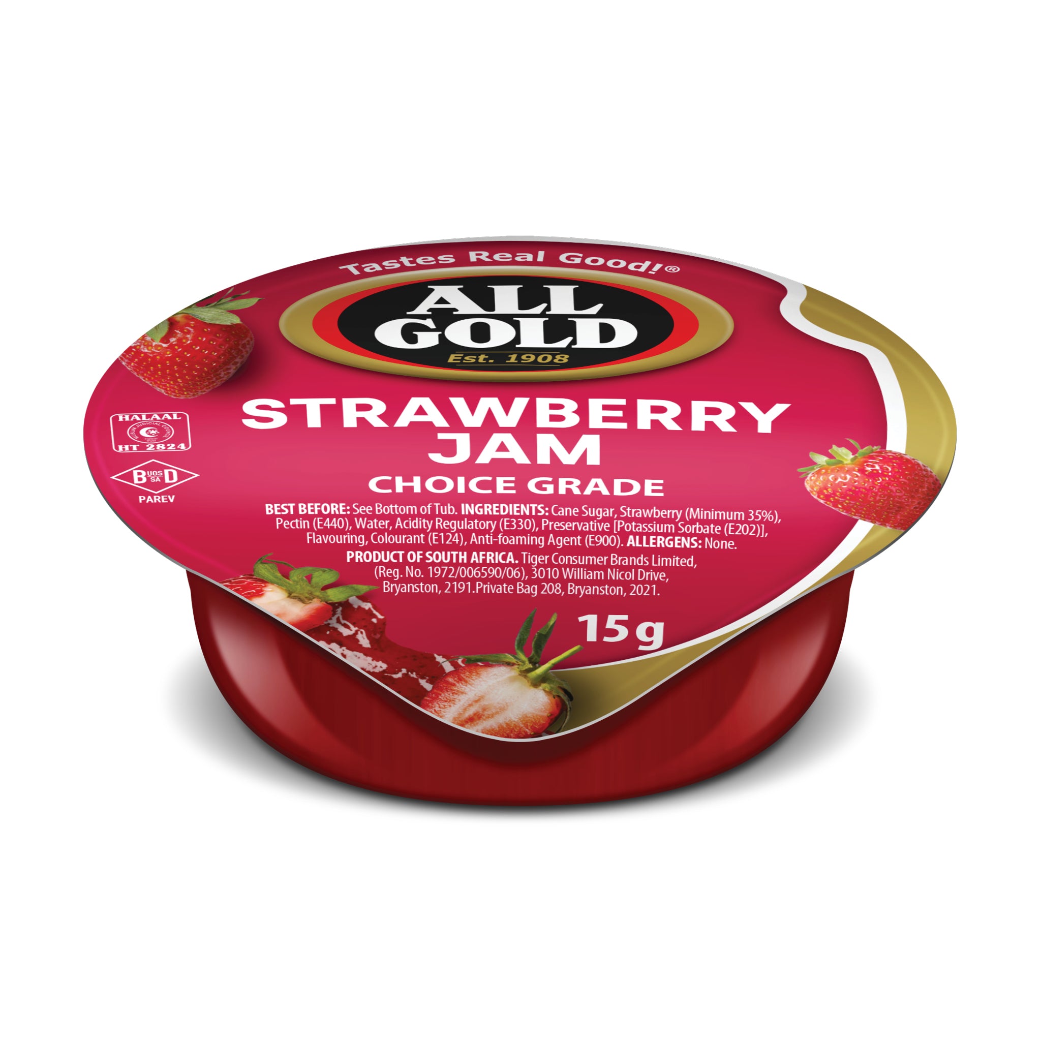 All Gold Strawberry Jam Portions 200's – Caterlink SA