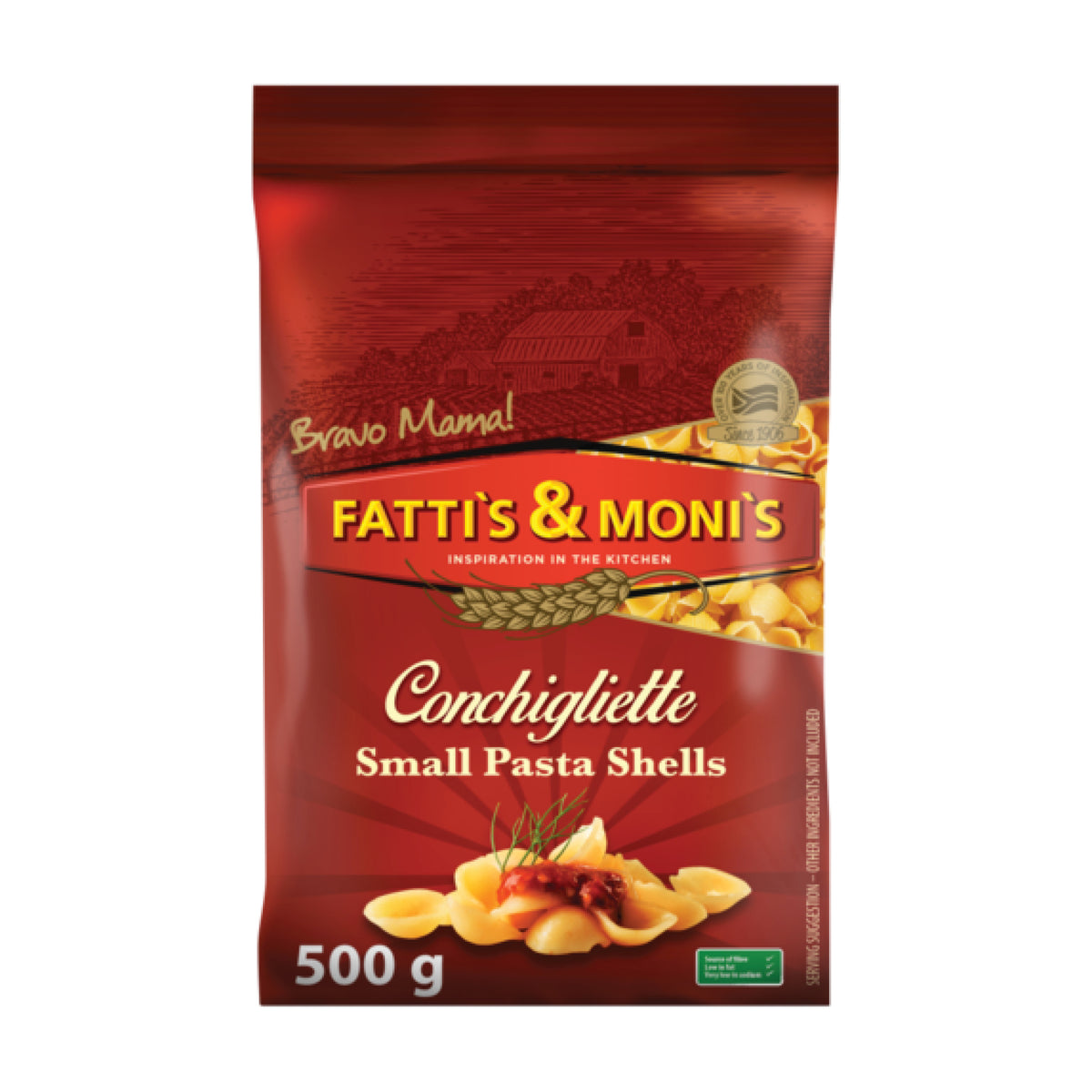 Fatti's & Moni's Pasta Shells 500g – Caterlink SA