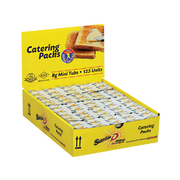 Sunshine D Margarine Portions supplied by Caterlink SA